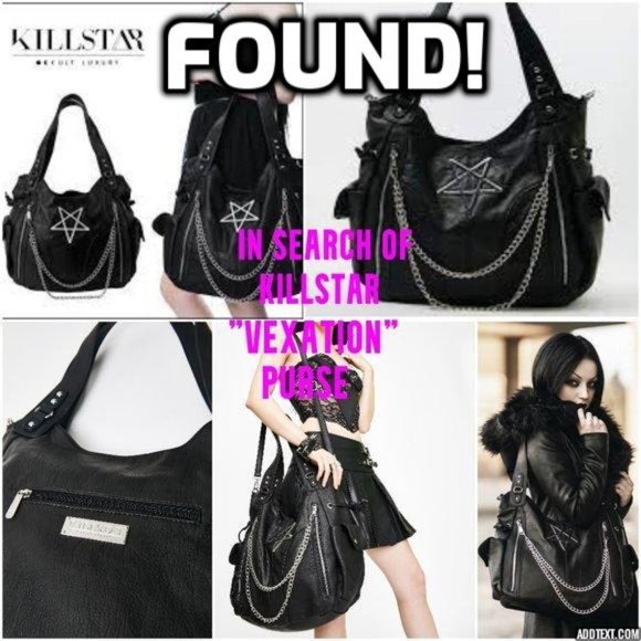 Killstar Handbags - FOUND! ISO: Killstar "Vexation" Bag